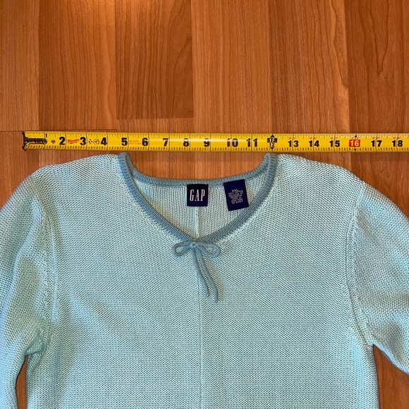 Gap Kids Y2K cotton sweater, XXL. Tribal influence angular stripes and fringe. - Picture 6 of 7
